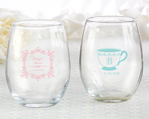 personalized glassware