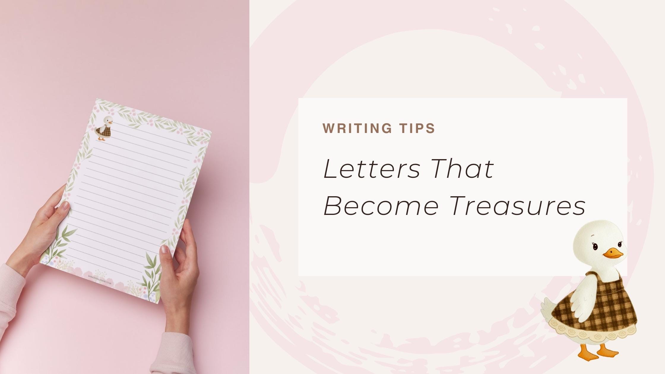 Letters that become Treasures