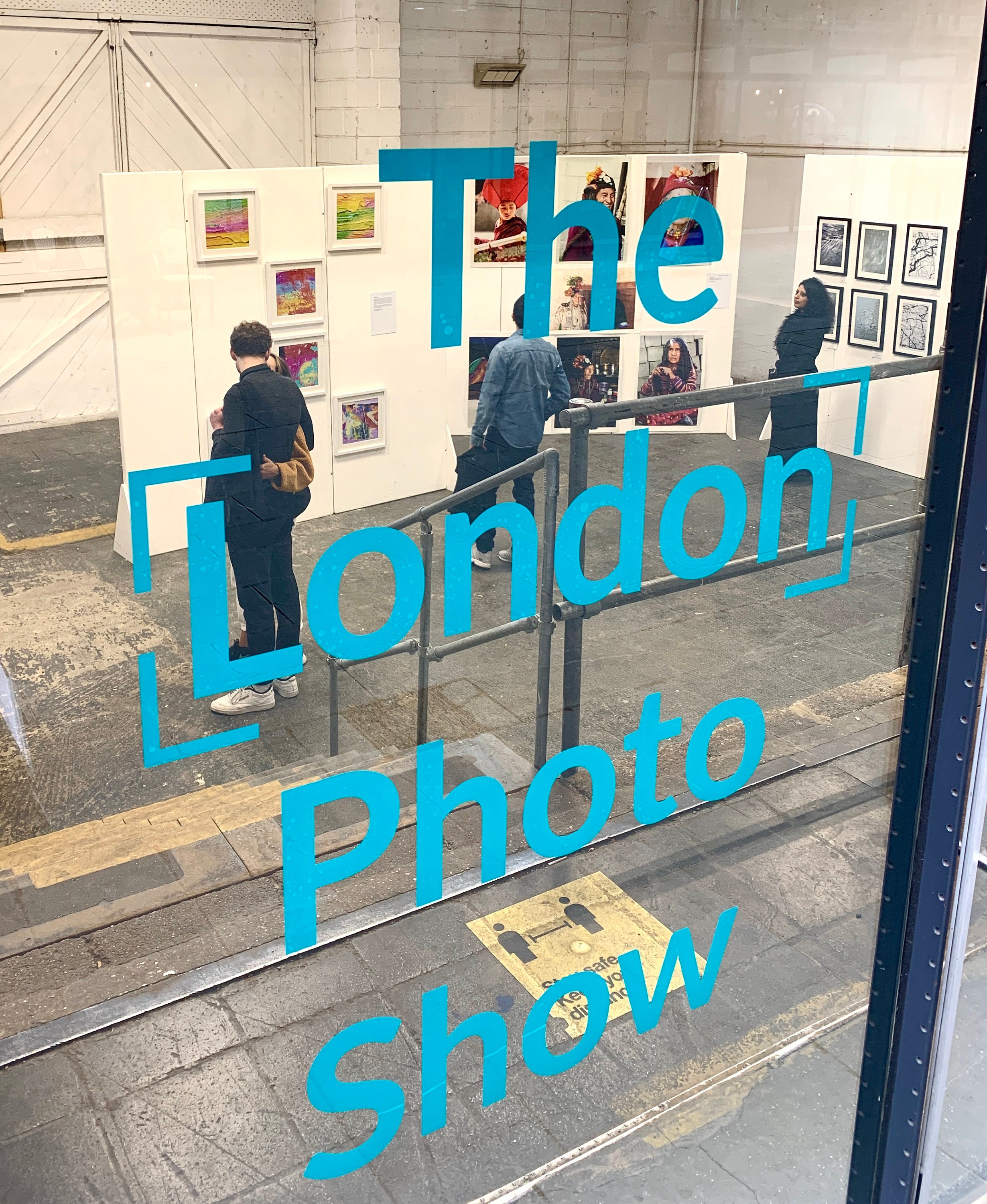 deborah pendell exhibiting at the London Photo Show at Barge house oxo tower london in october 2022