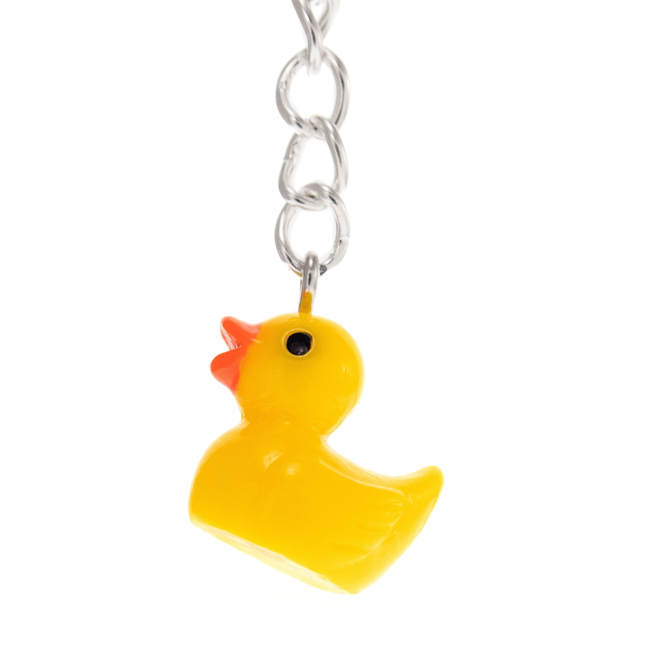 Programming Rubber Duck Debugging keychain