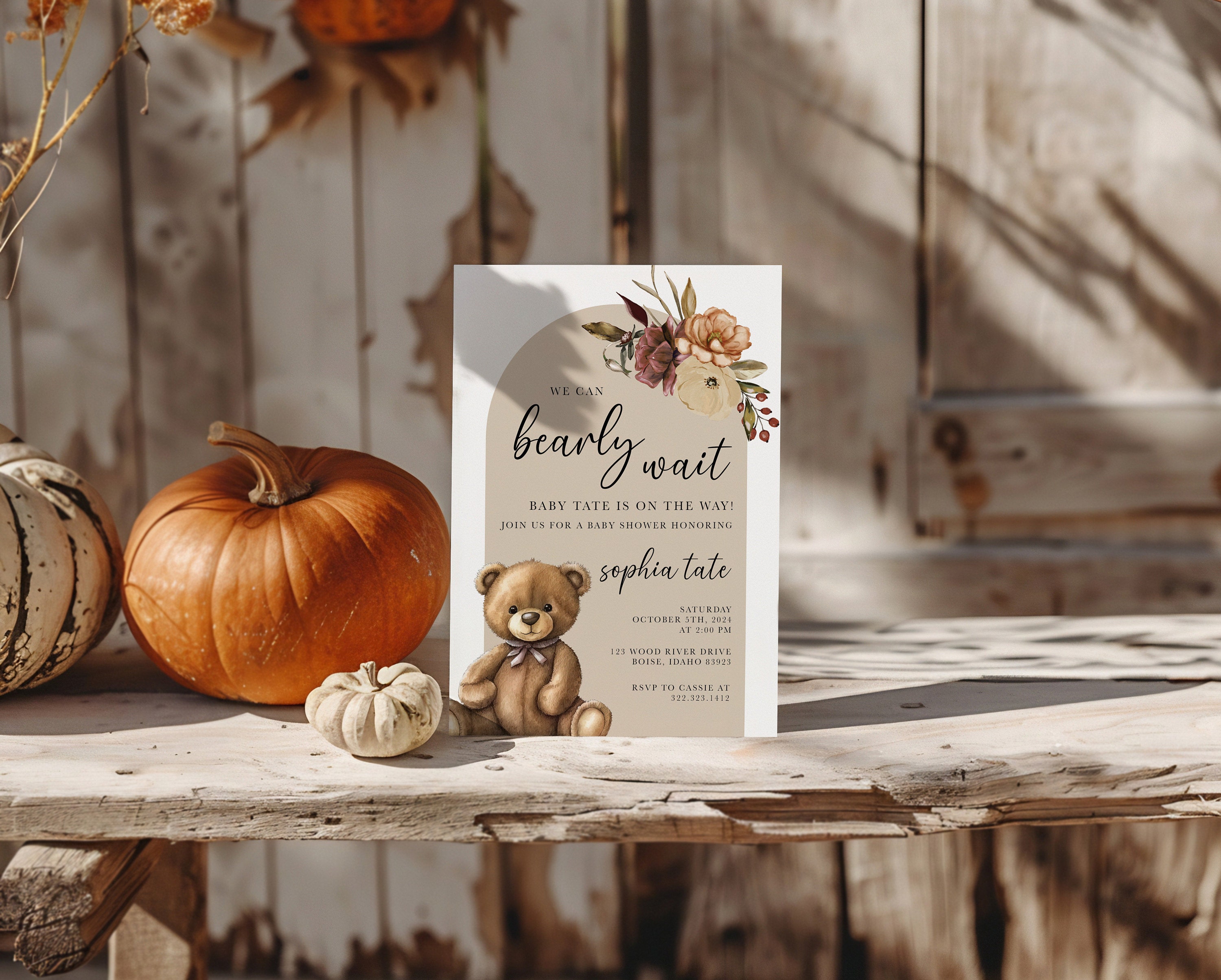 baby shower invitation