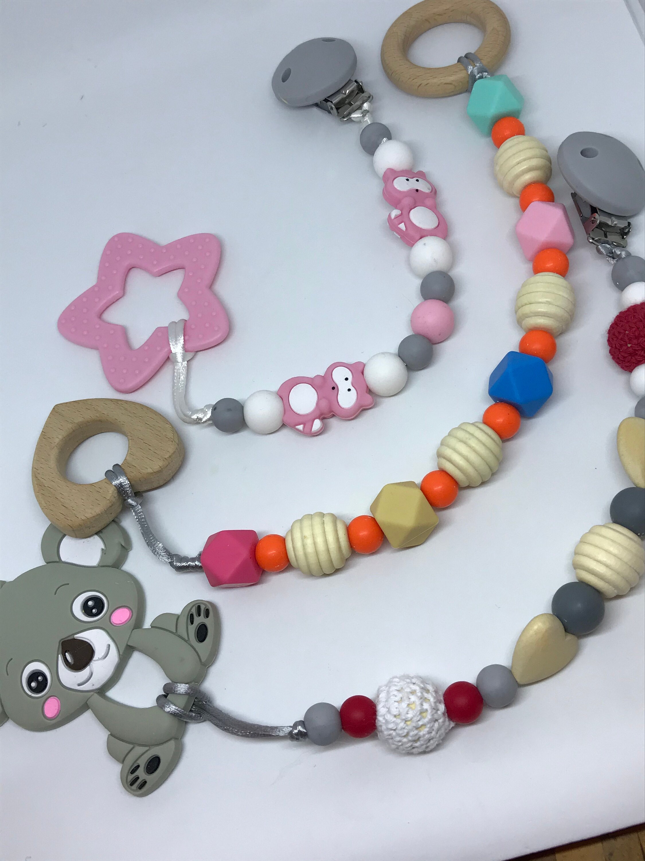 teething bead necklace for mom