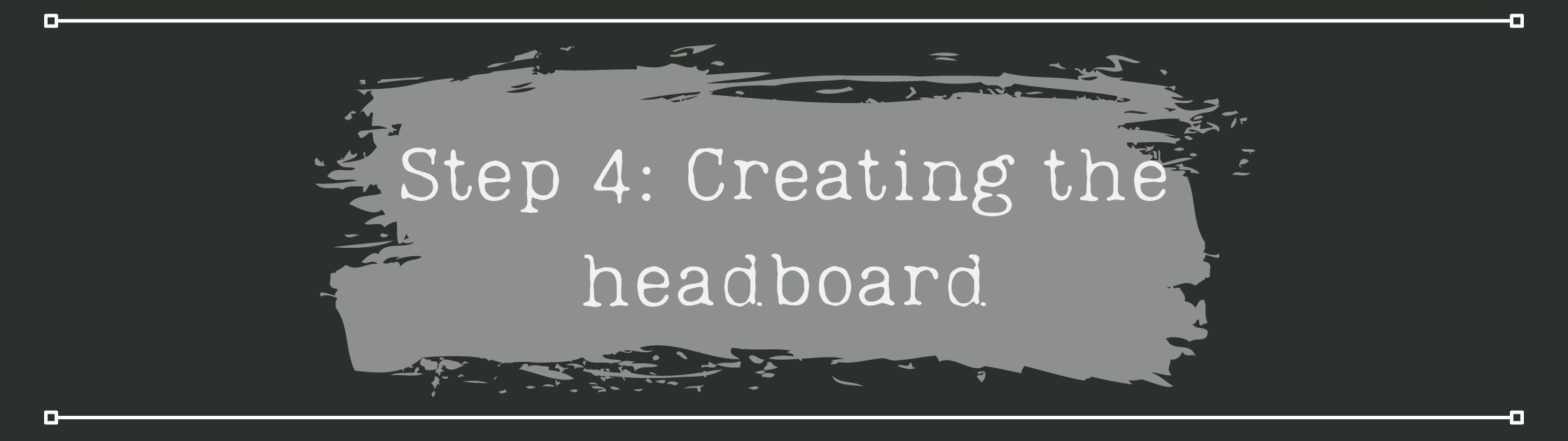 DIY headboard