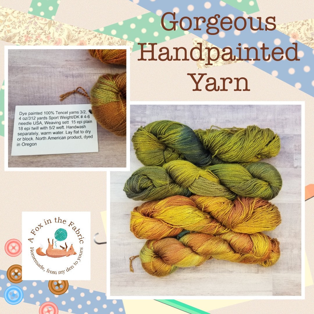 Gorgeous Handpainted Yarn