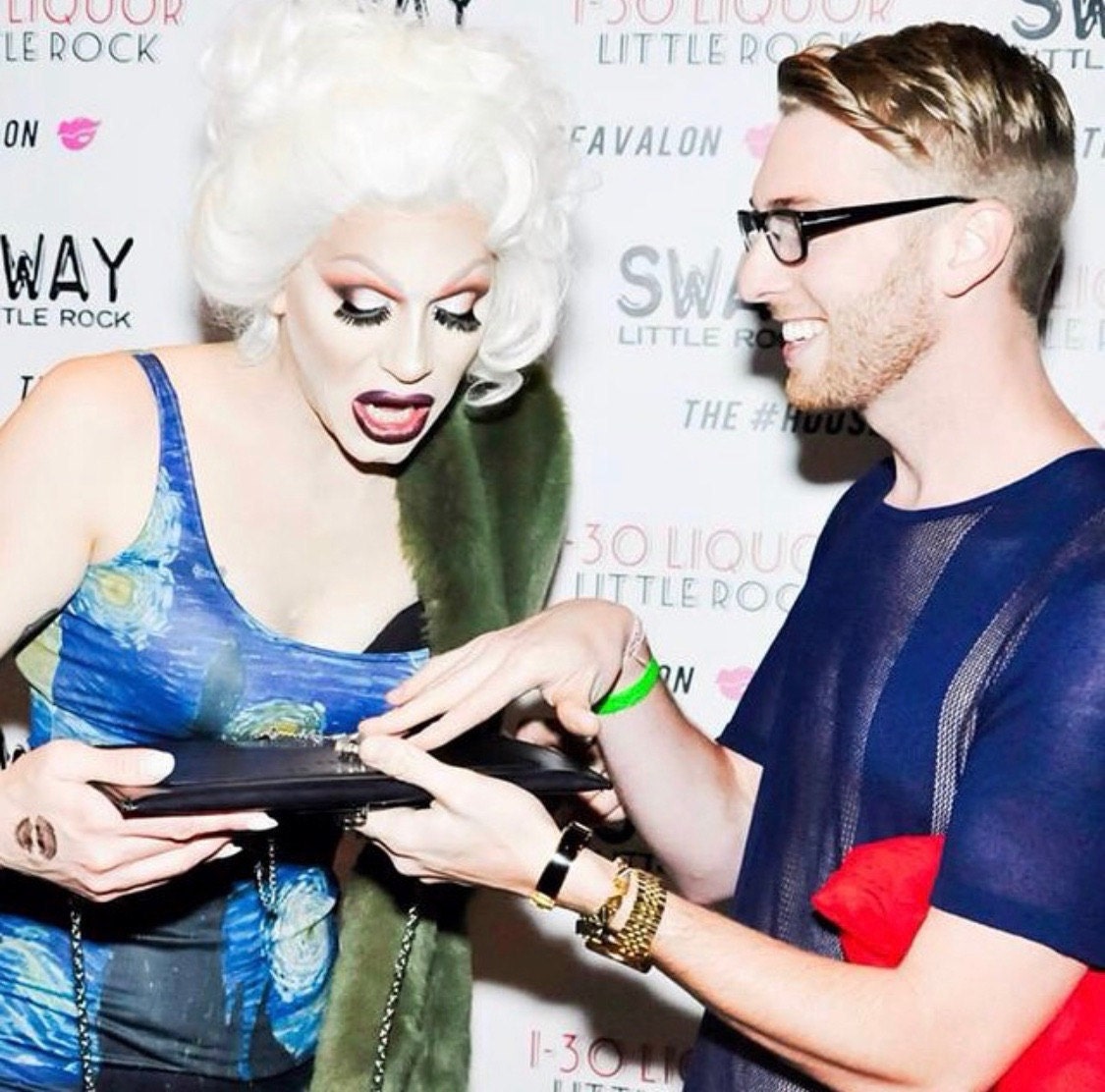 Sharon needles Ouija clutch