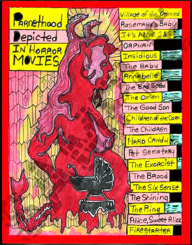 Mother May I, BAD Manners to Refuse a Gift-Homage to children HORROR themed flicks-Dec. 30, 2016