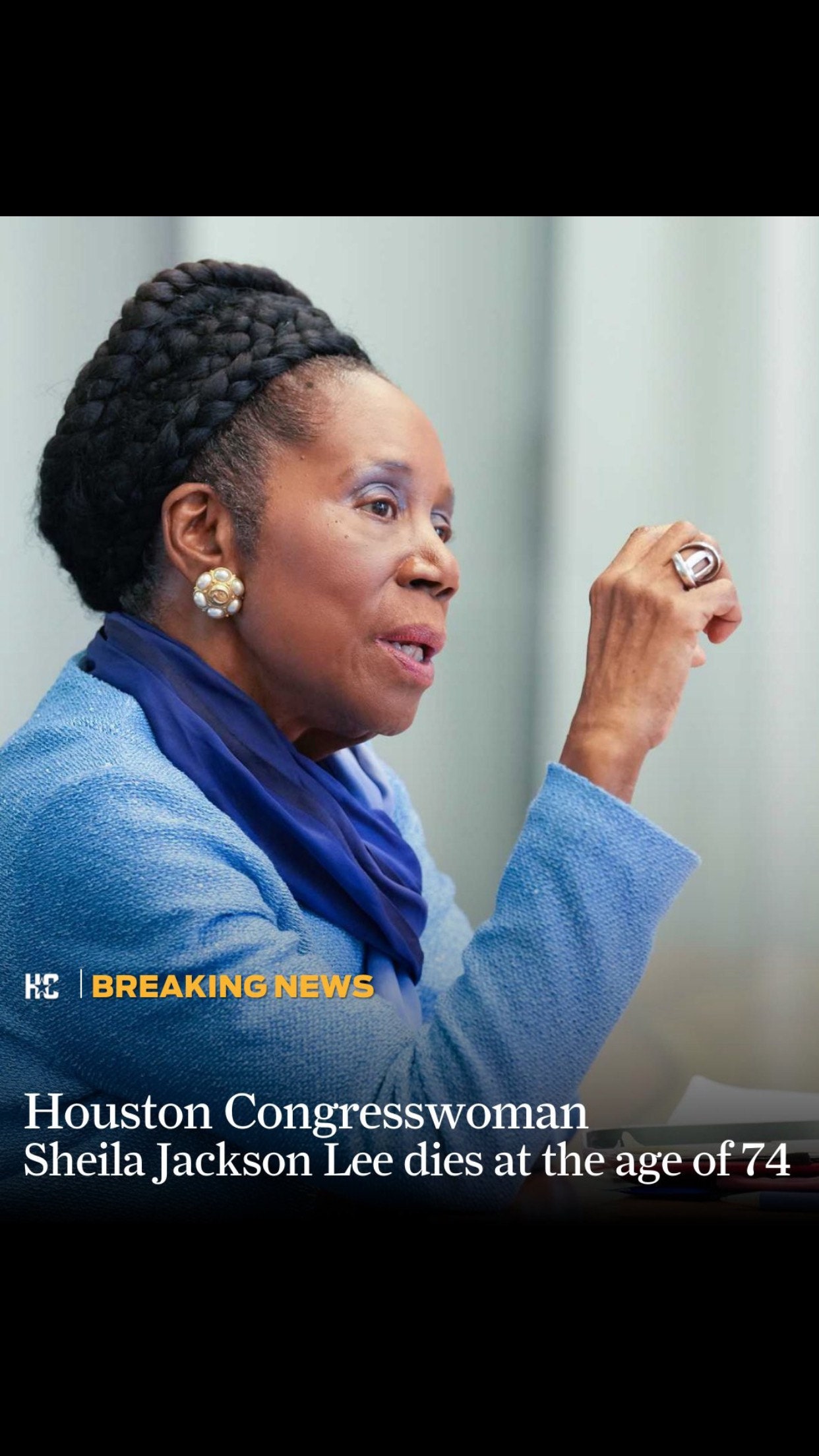 RIP-Shelia Jackson Lee