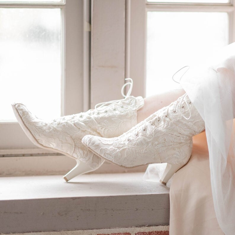 Victorian Inspired Wedding Booties