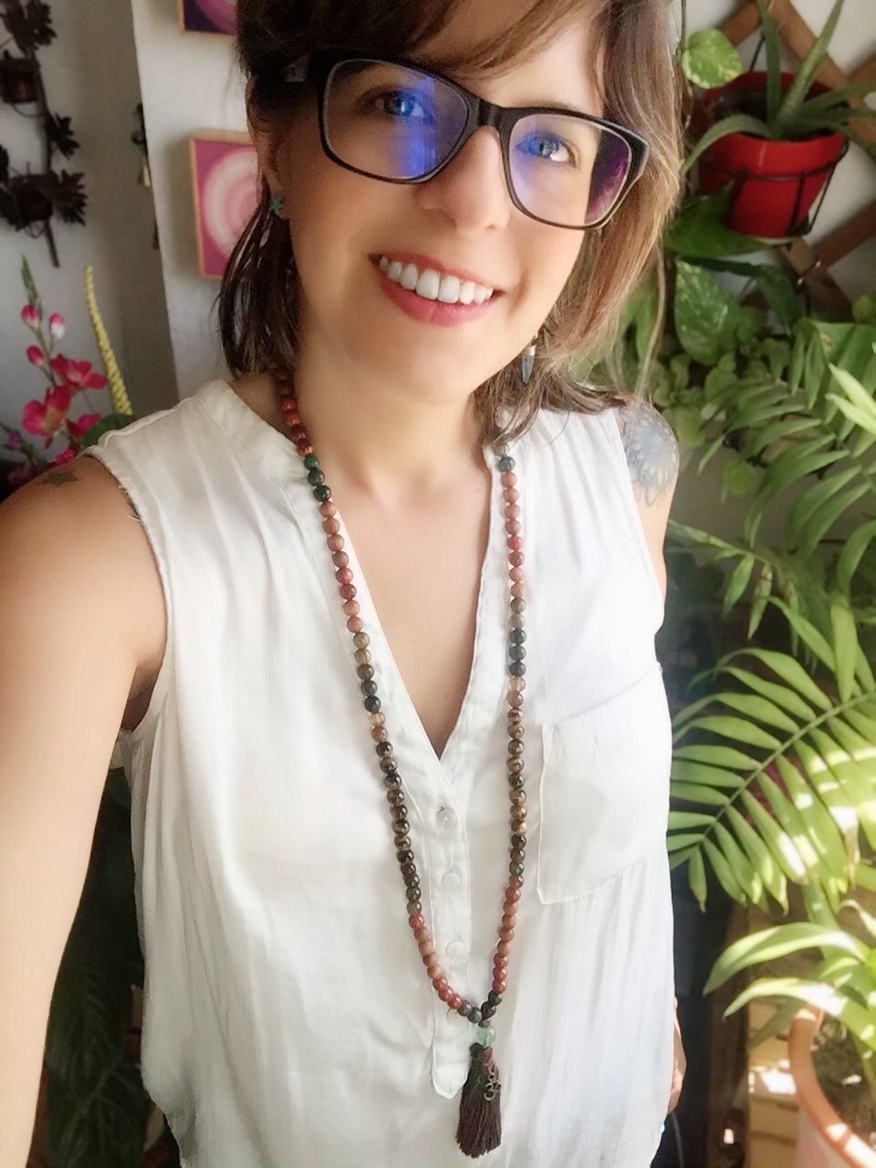 collar japa mala meditacion plexo solar confianza - kandy diseños