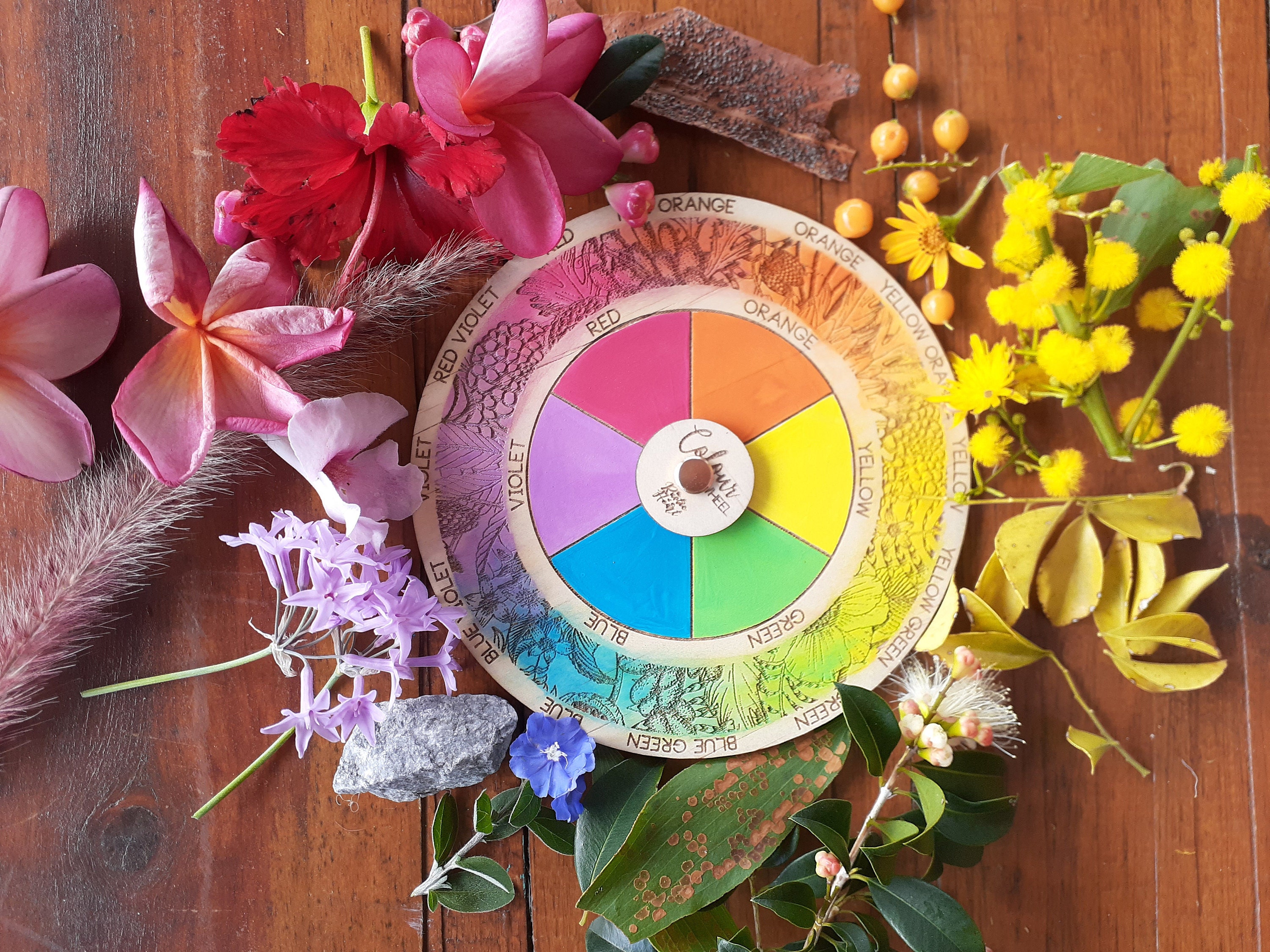 Nature colour wheel