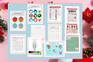 printable christmas bingo game and activities