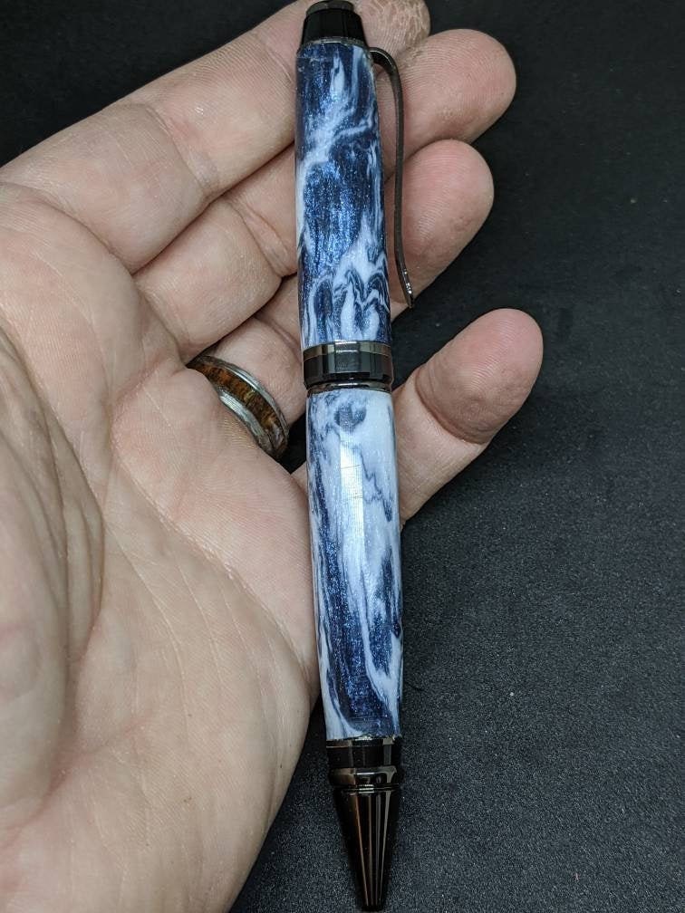 blue diamond cast cigar wood pen