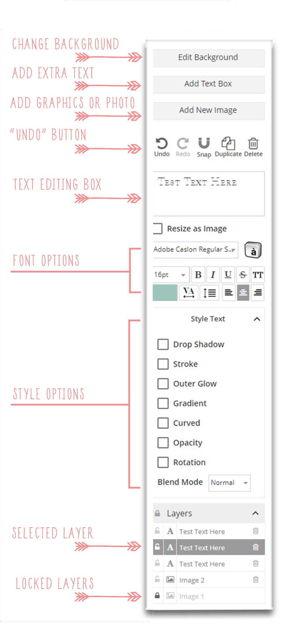 Edit text Corjl | Little Printables Sho