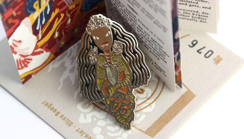 krasue phi thai ghost pin