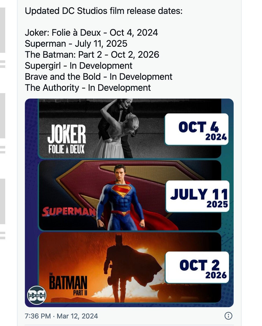 DC Returns!