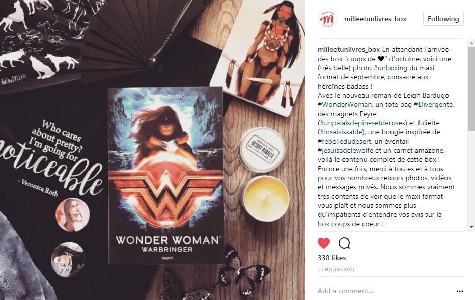 Customers share their photos on social media