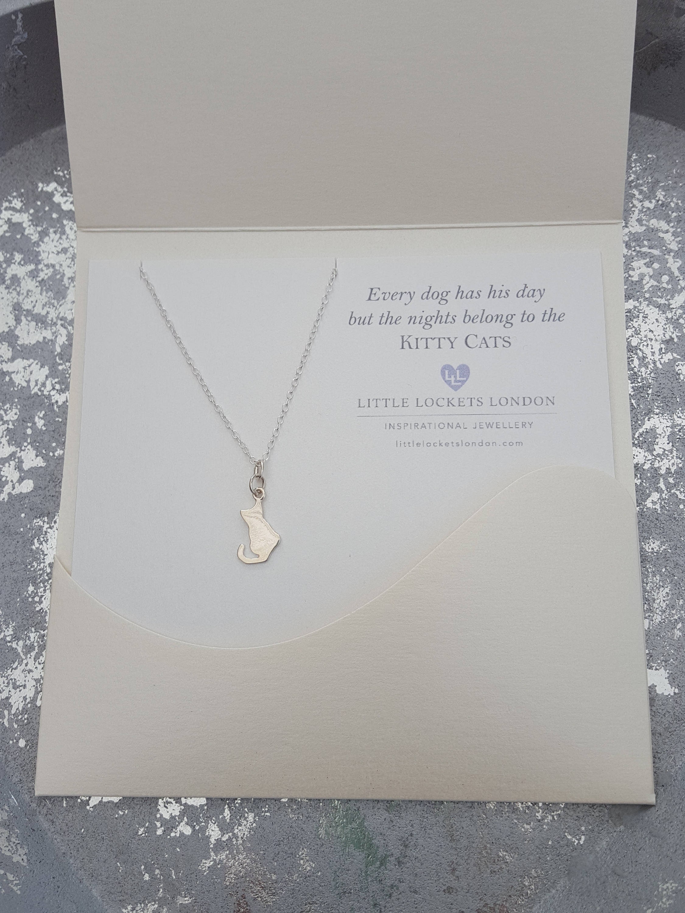 cat lover pendant