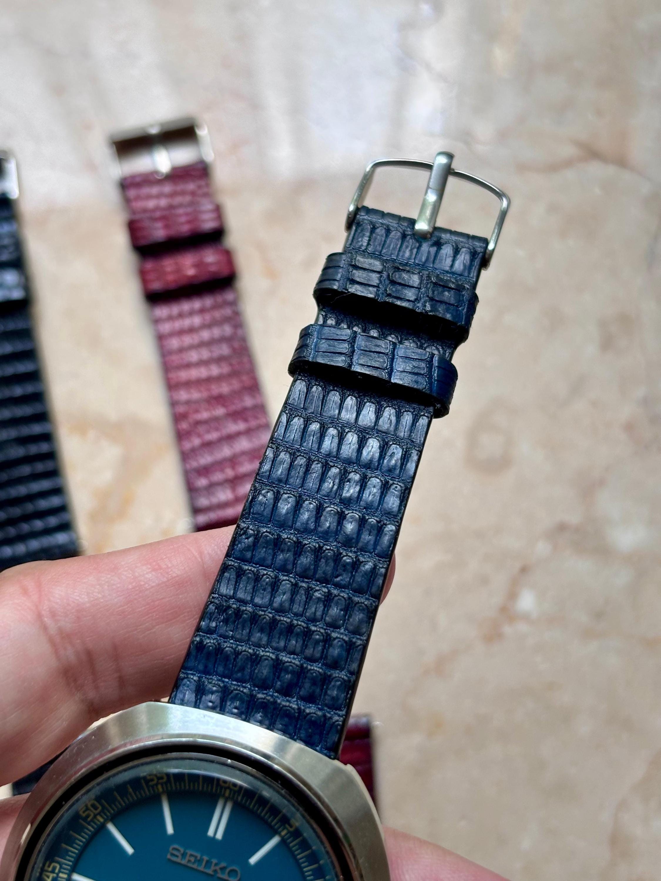 Luxury lizard skin handmade