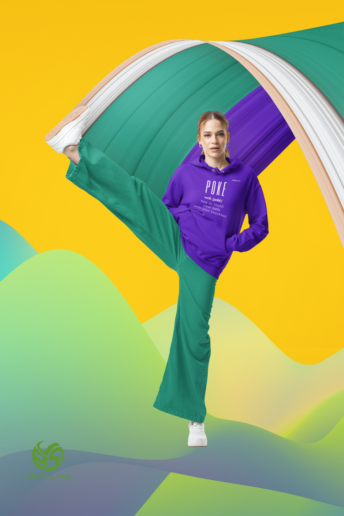 April Chapple, Launches a Hilarious Volleyball T-shirt Line With Fun Tongue-in-Cheek Designs sure to make players and enthusiasts laugh available on Etsy and Amazon in time for Cyber Monday and Christmas.