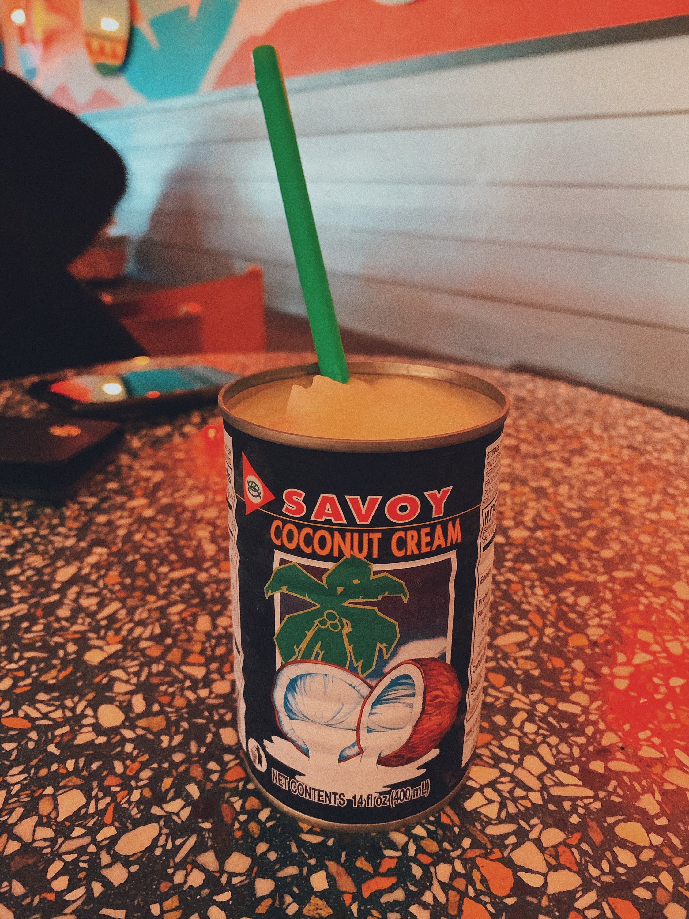Pina Colada at Last Straw Tiki Austin Texas