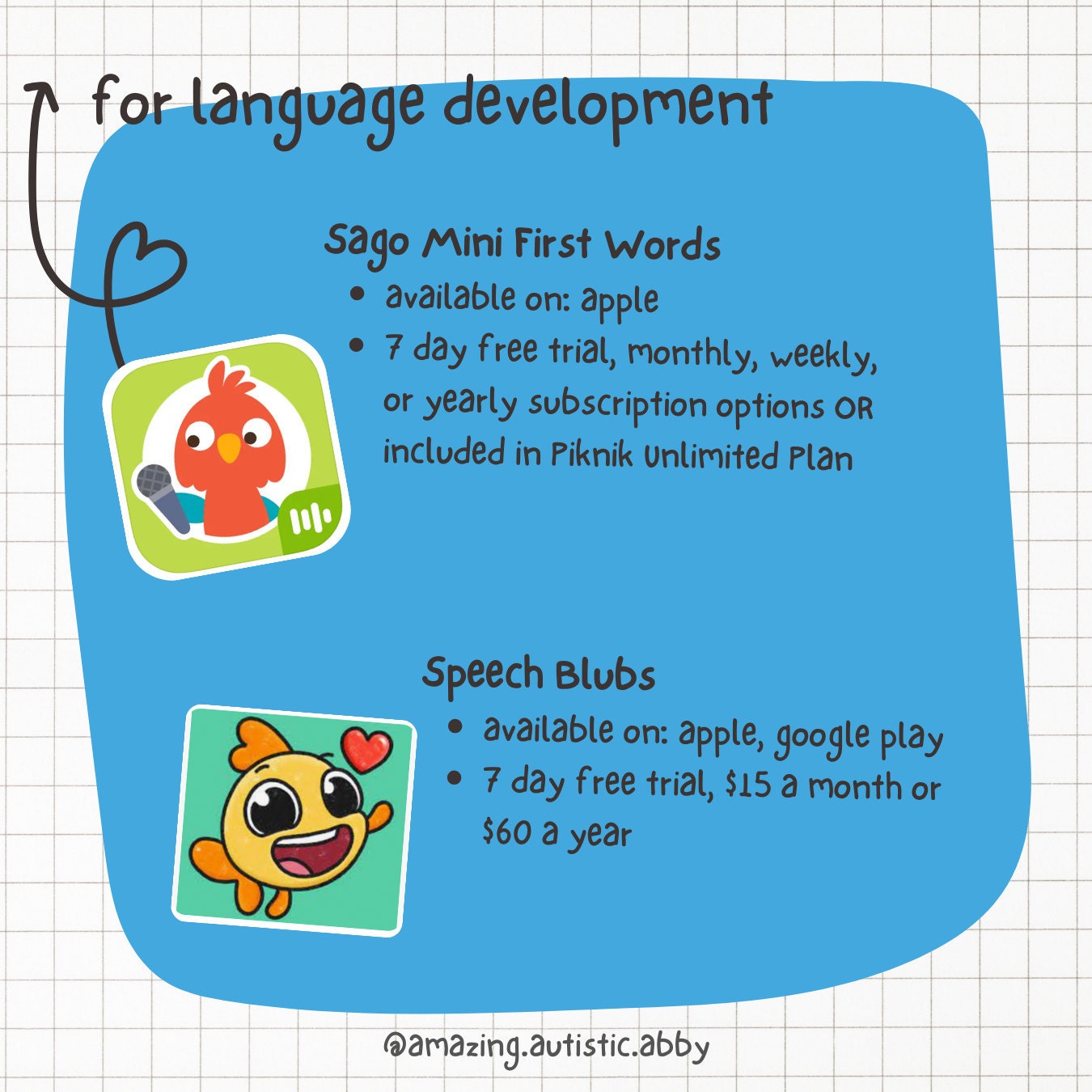 for language development