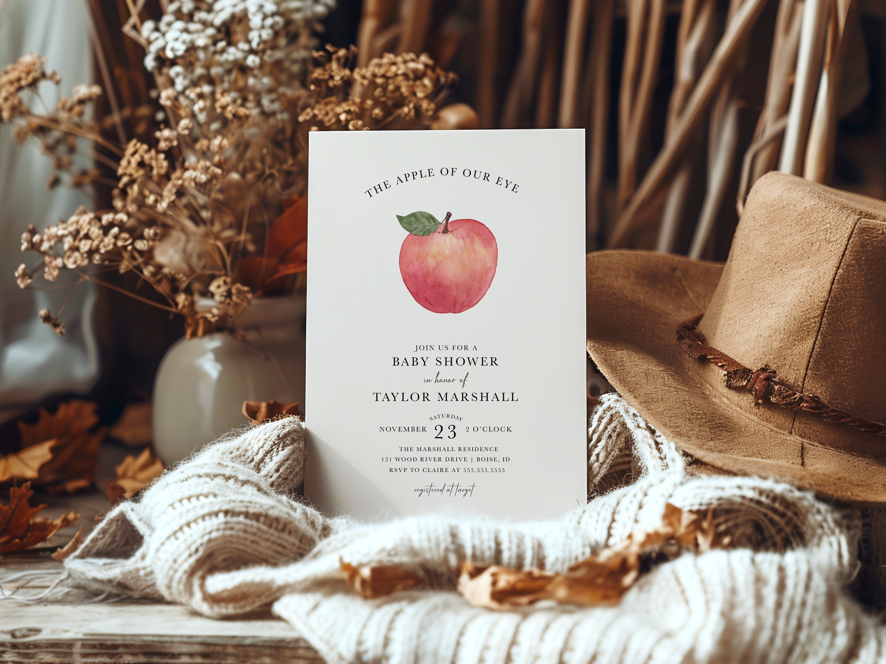 baby shower invitation