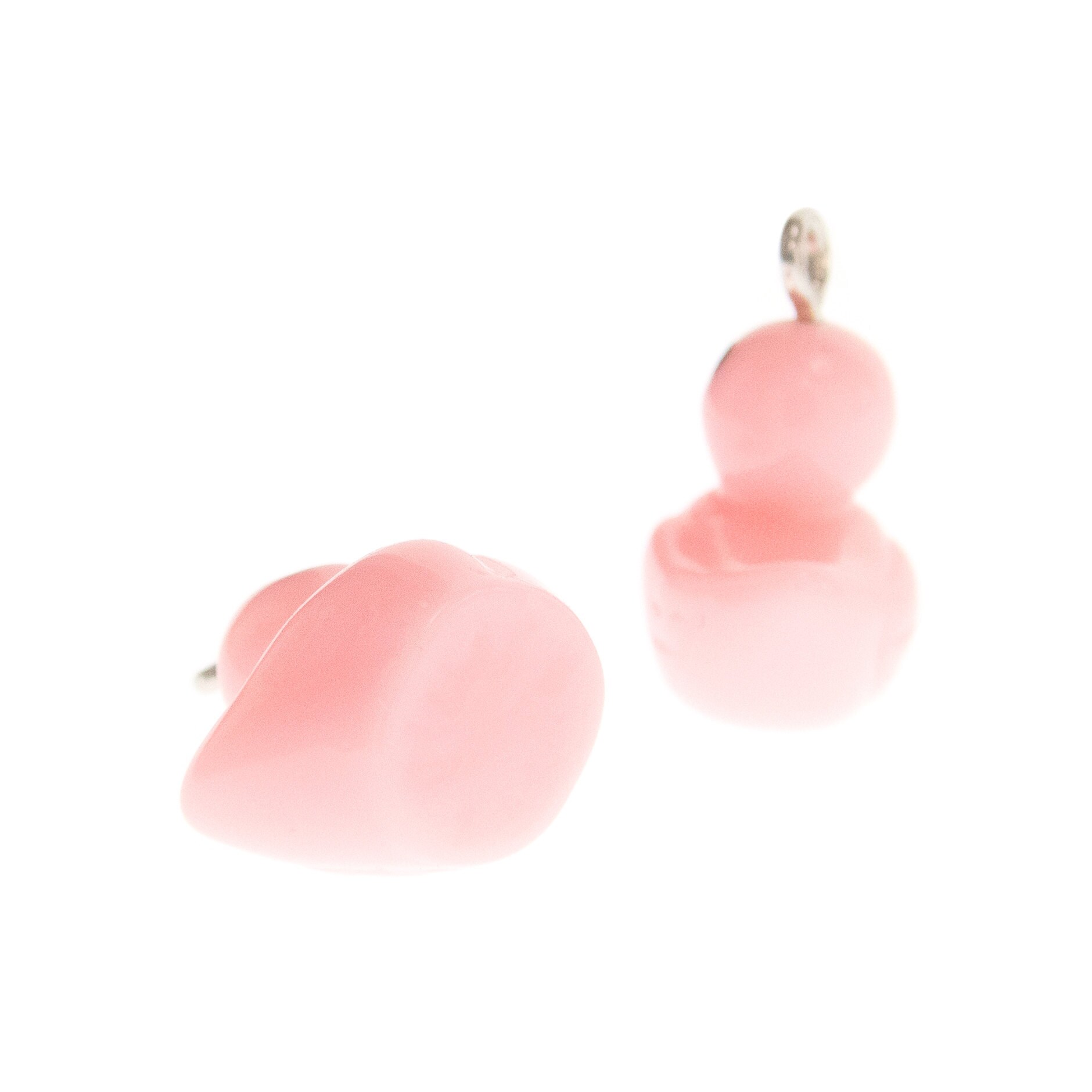 Duckling Earrings Duck Debugging, Pink