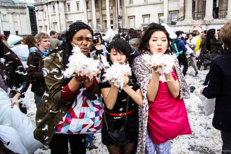 Pillow Fight Day