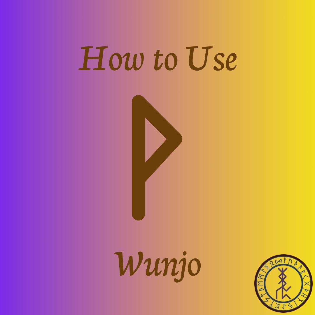 how to use wunjo