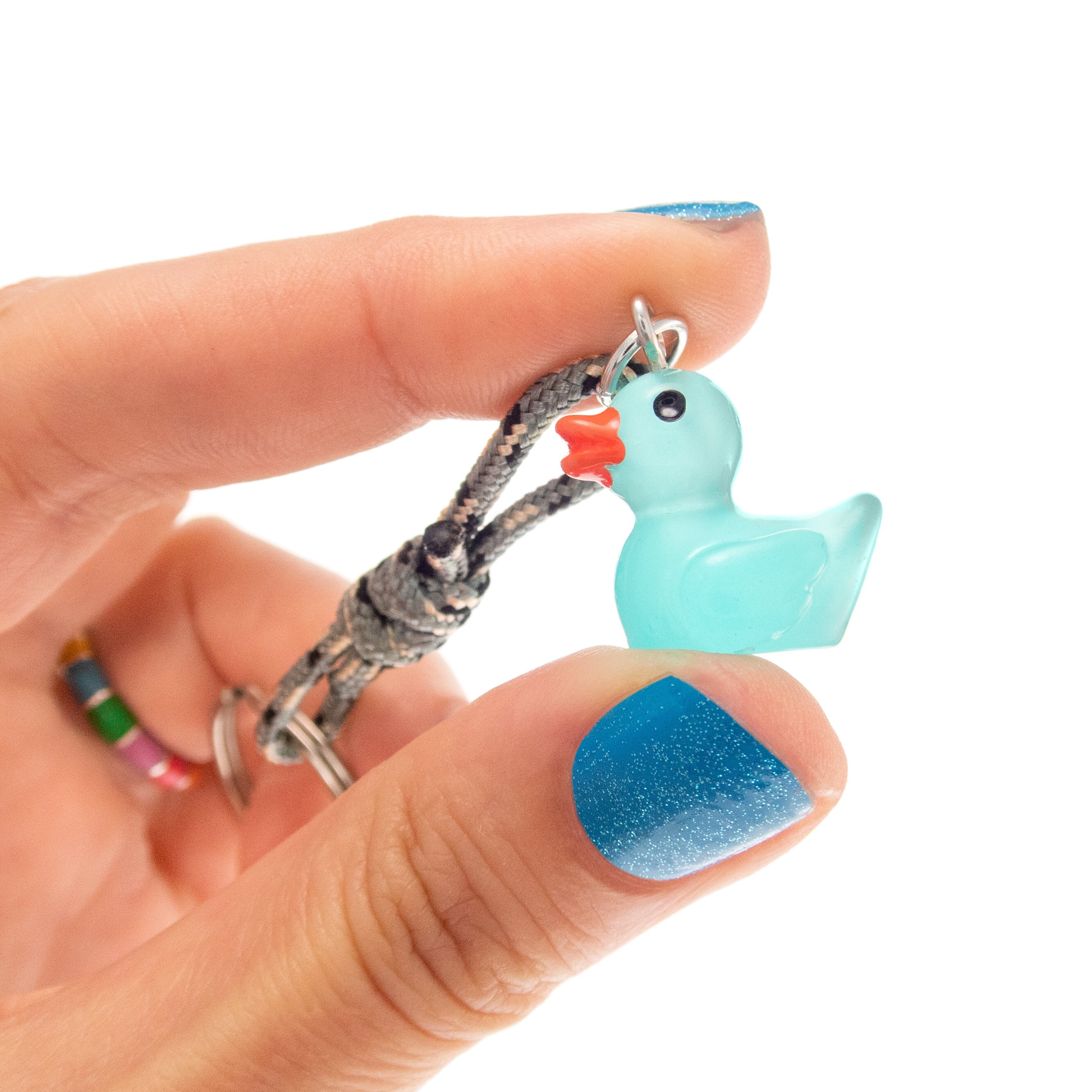 duck programming keychain