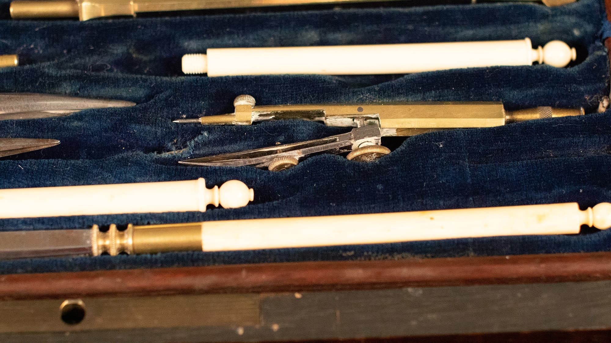 Antique Drafting Set
