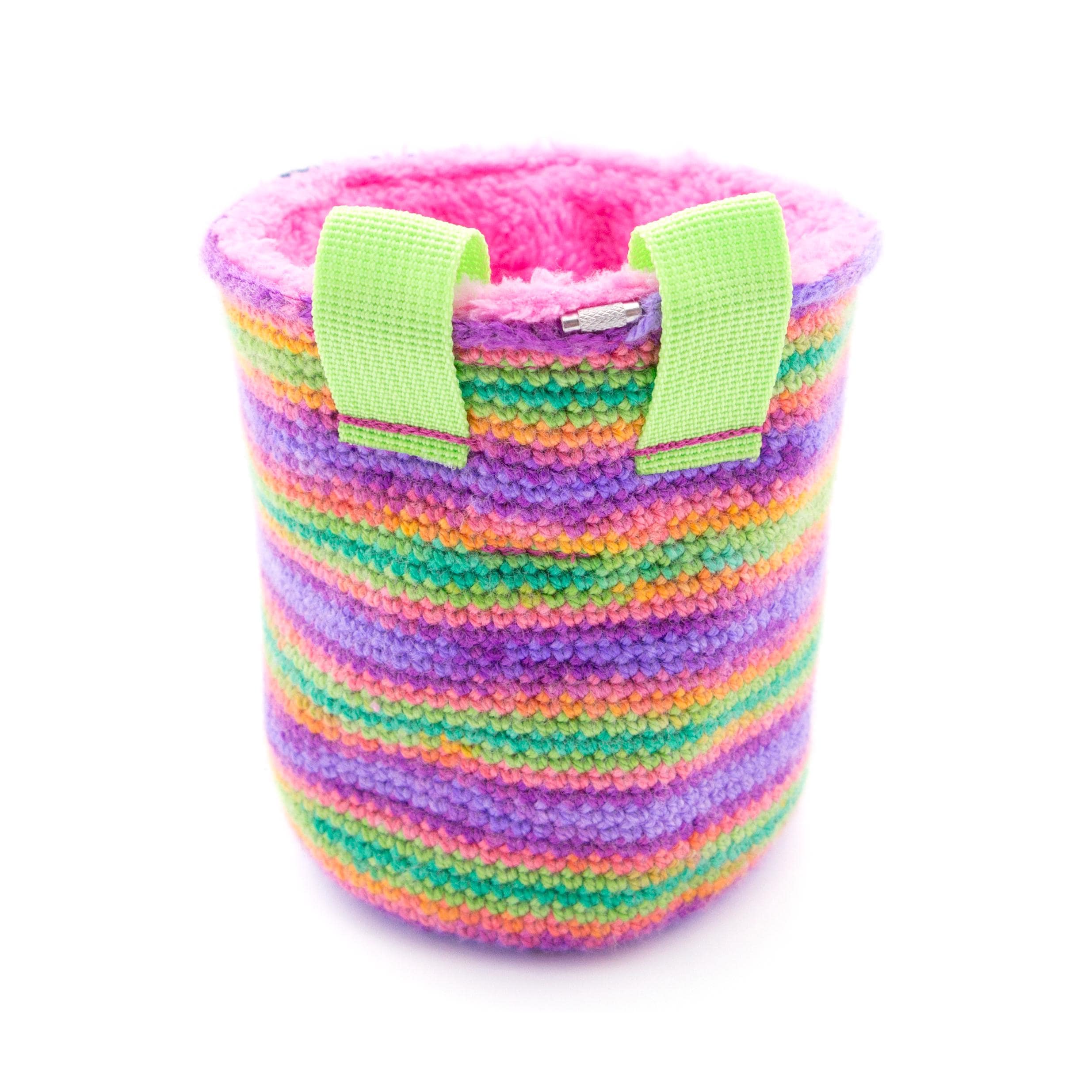 Stylish unisex chalk bag for climbing, built for indoor gym training and outdoor routes