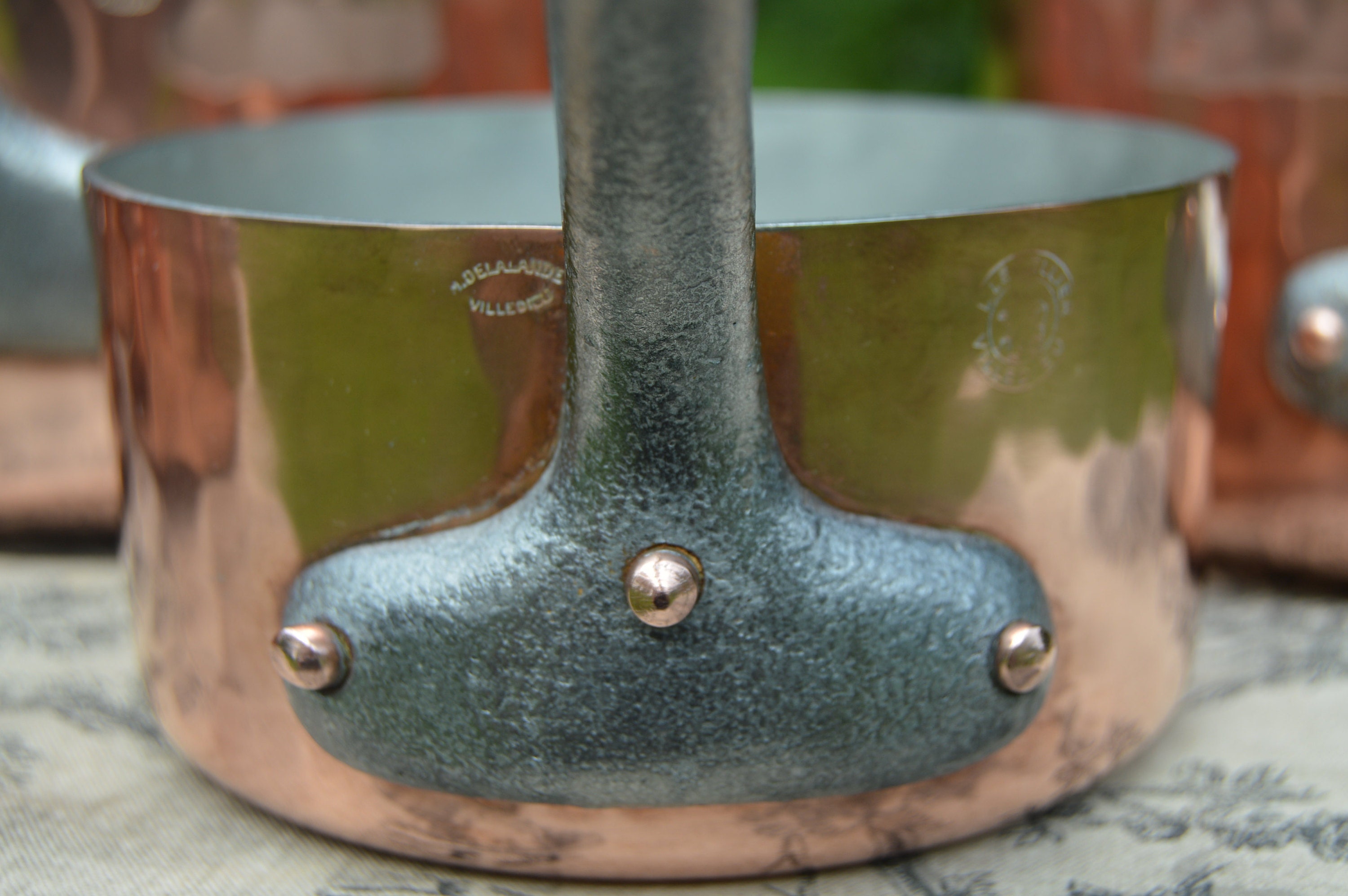 French Copper Pans their names and uses