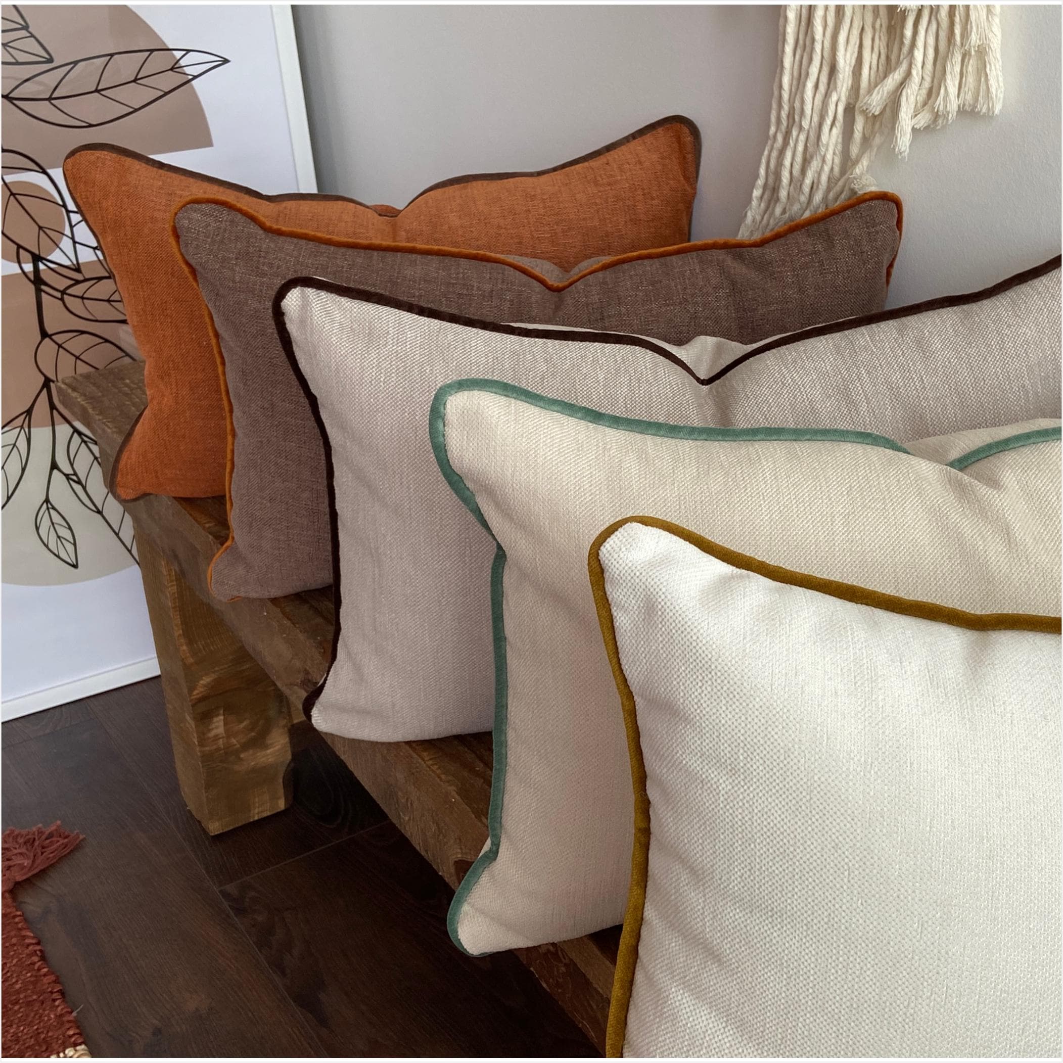 linen pillow set