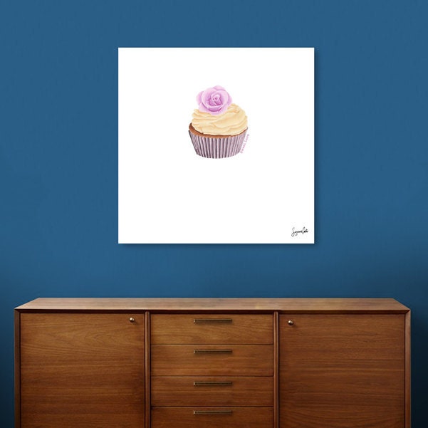 Sweet Love on a blue wall