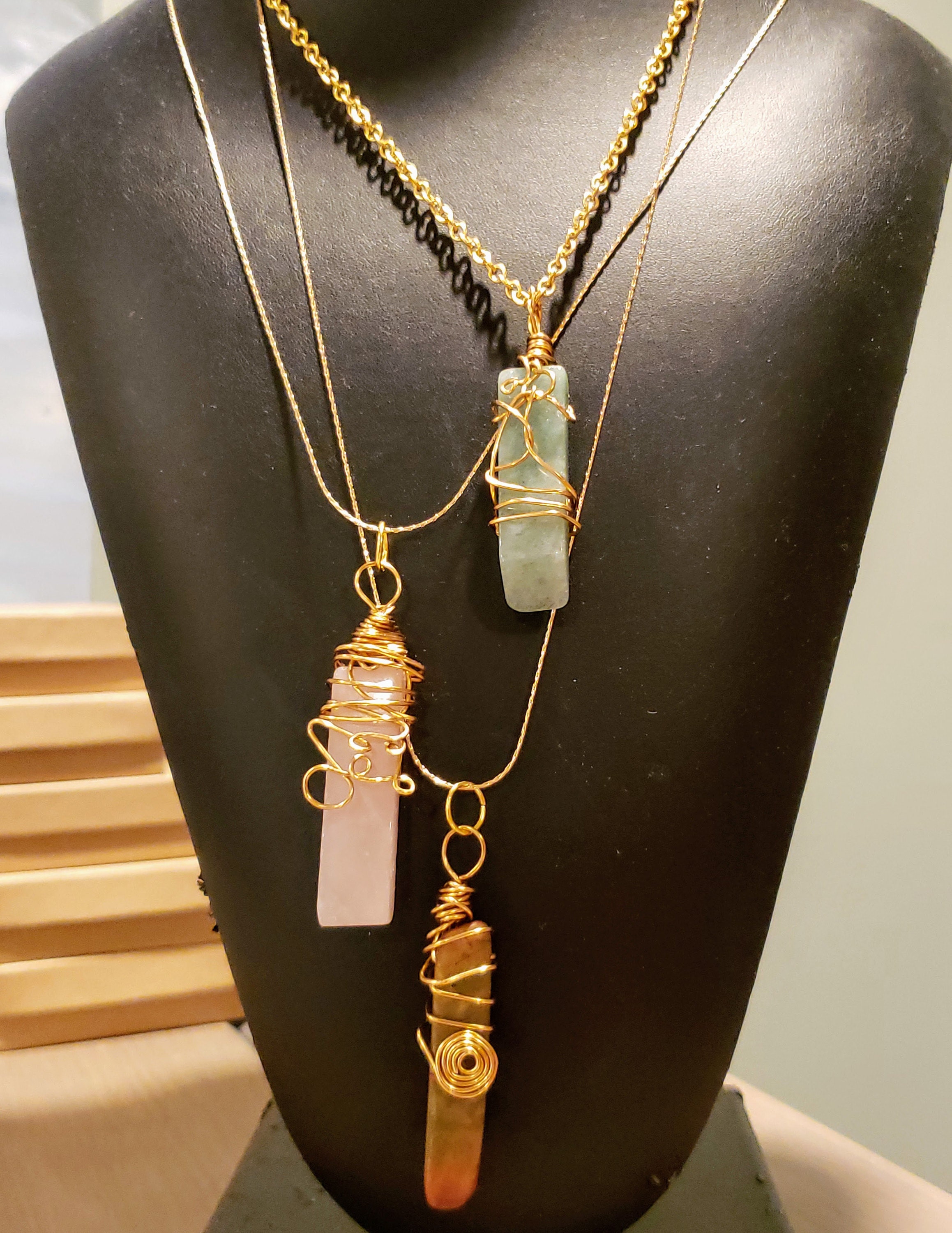 Wire Wrapped Necklaces