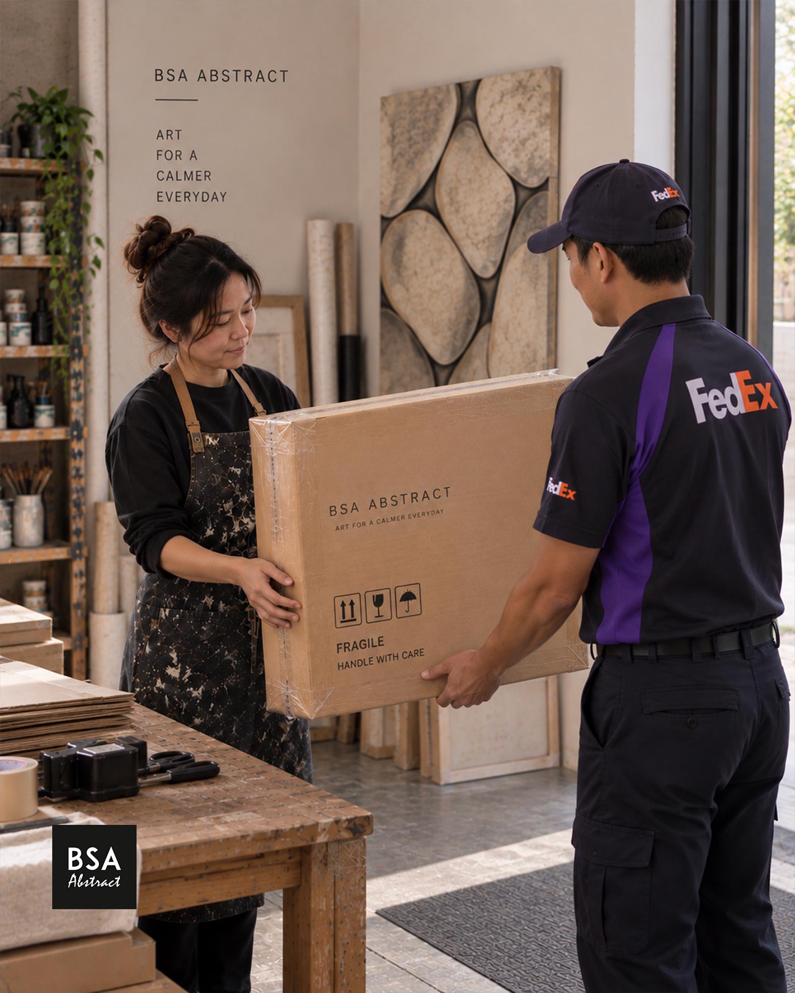 BSA Abstract with Shipping company