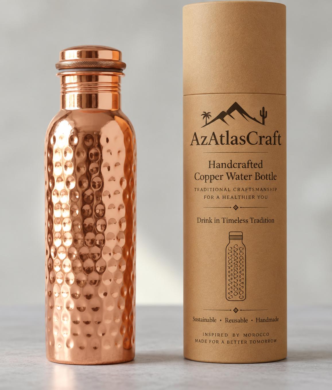 crafted bottle copper azatlasscraft