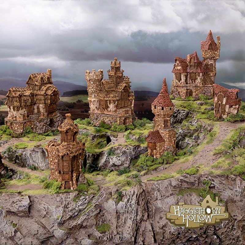 Hagglethorn Hollow by Printable Scenery