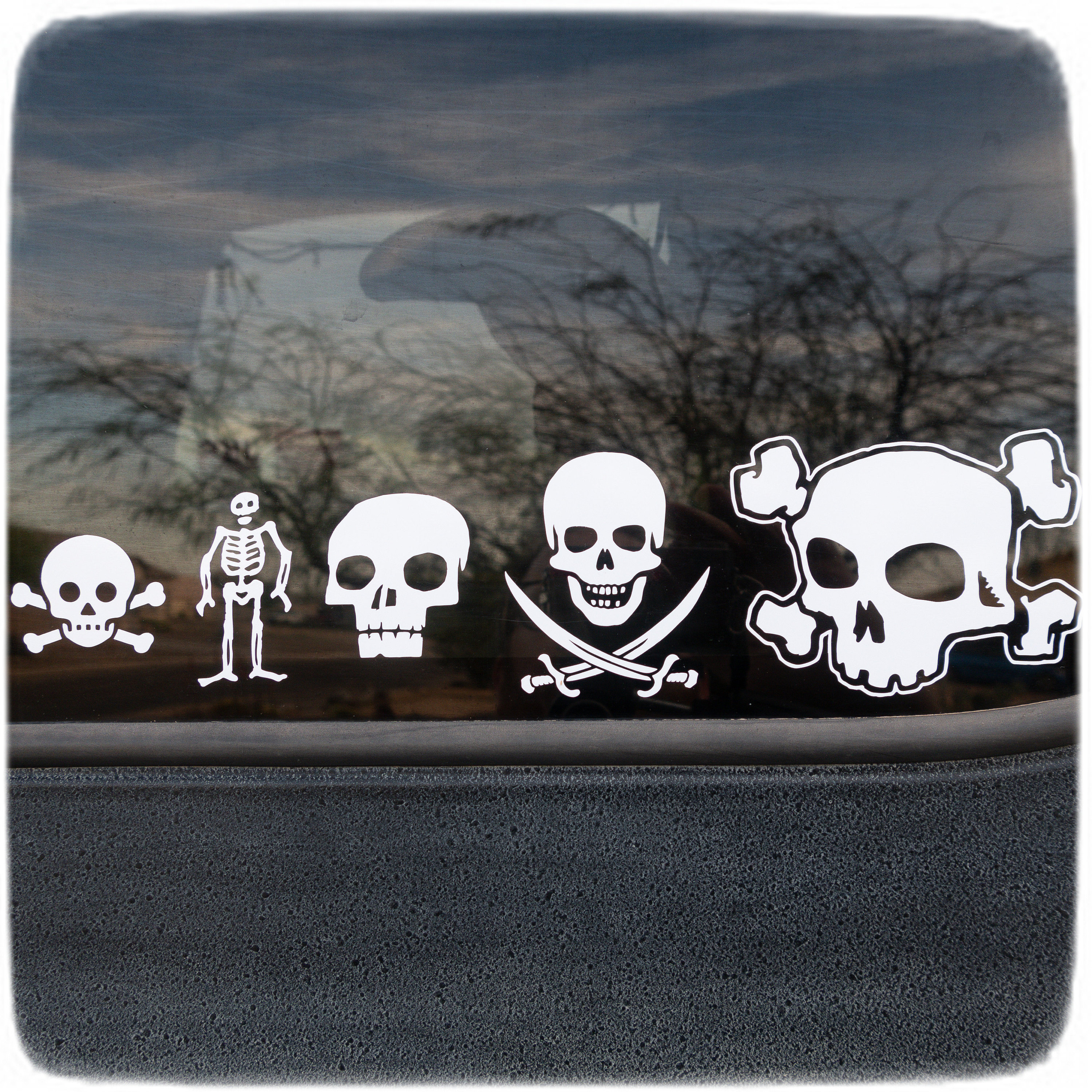 Hungry Knife 5 Decal Skull Pack