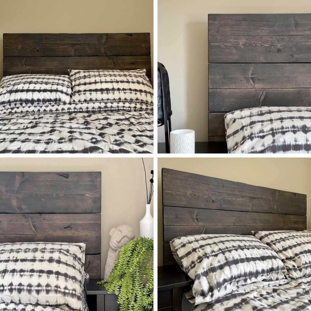 Reclaimed scaffold headboard