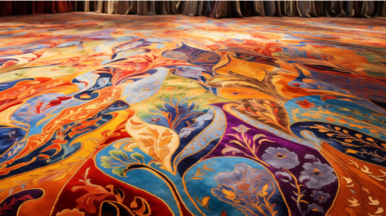 The Language of Colors in Hand-Woven Rugs