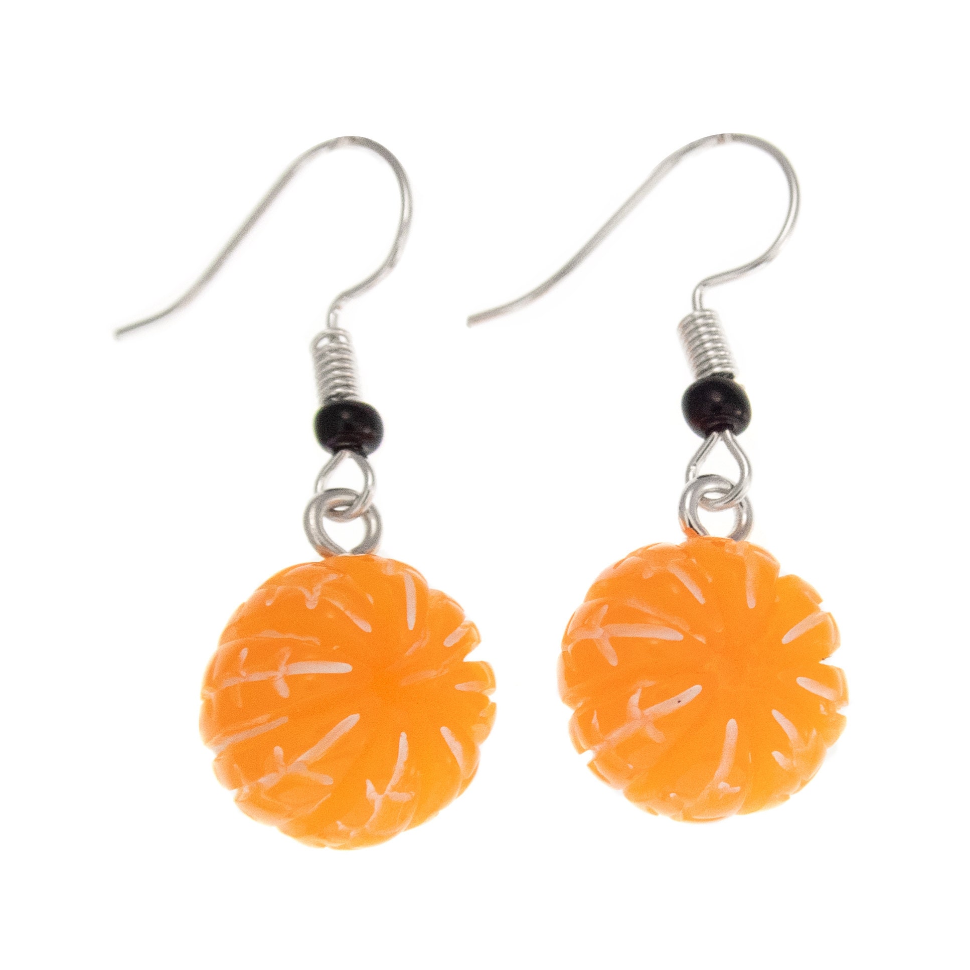 Friendship Necklaces Food. Orange Fruit Jewelry