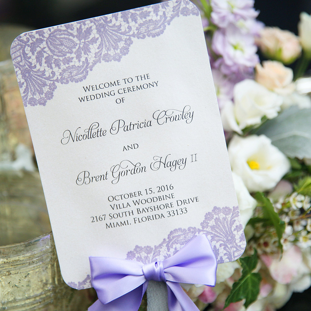 what to include in your wedding program