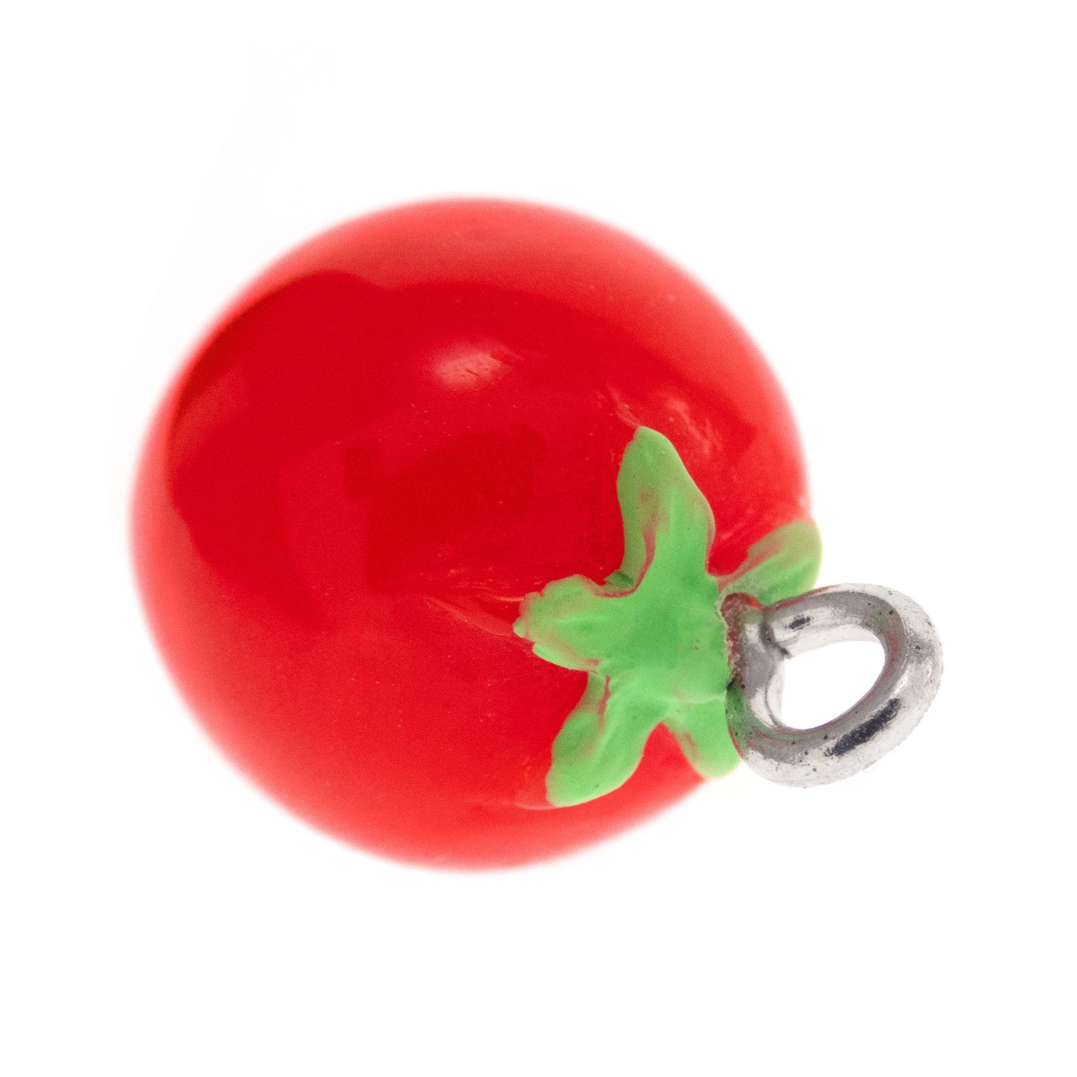 Vegetarian Necklace Jewelry. Tomato Necklace