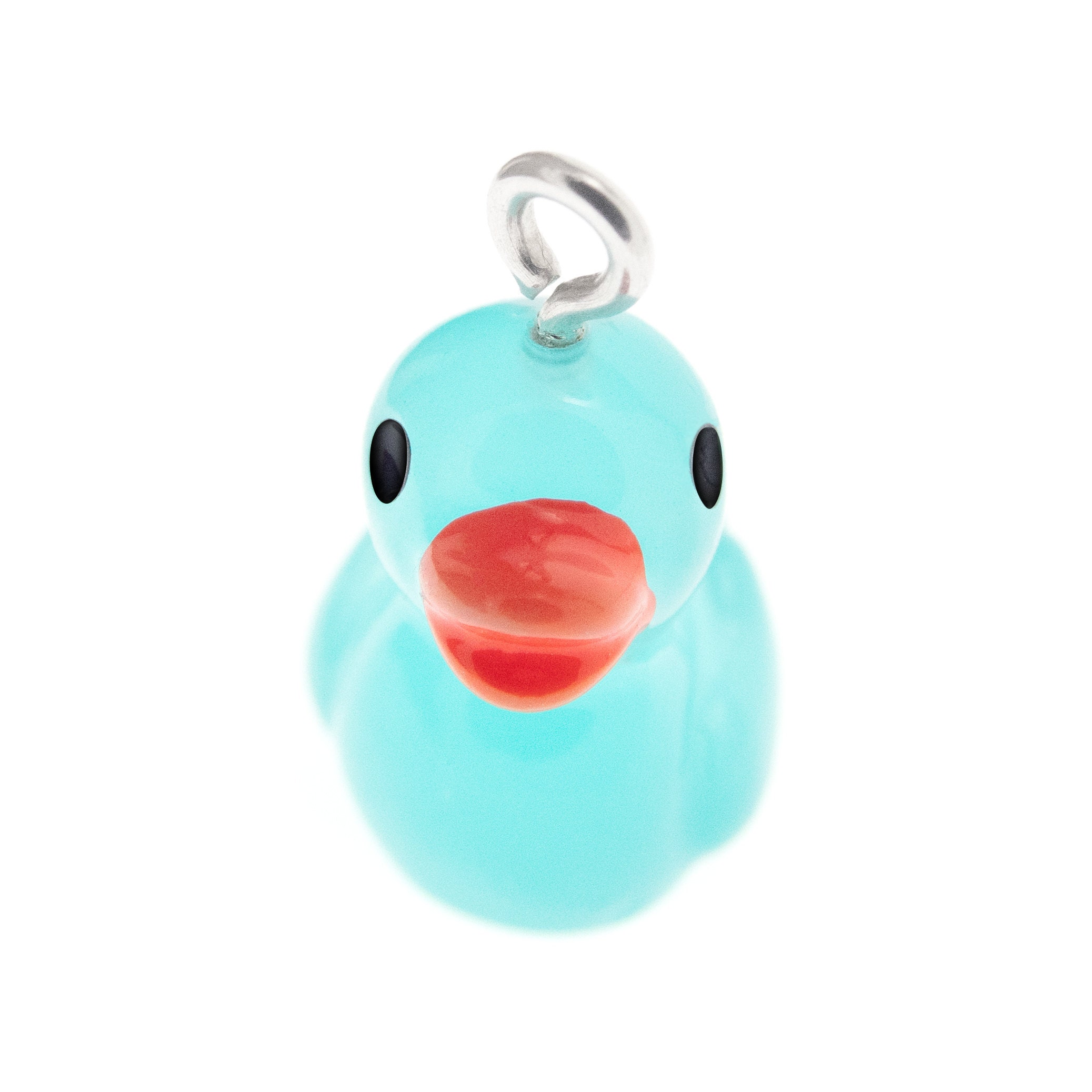 sweet necklace for girlfriend with rubber duck