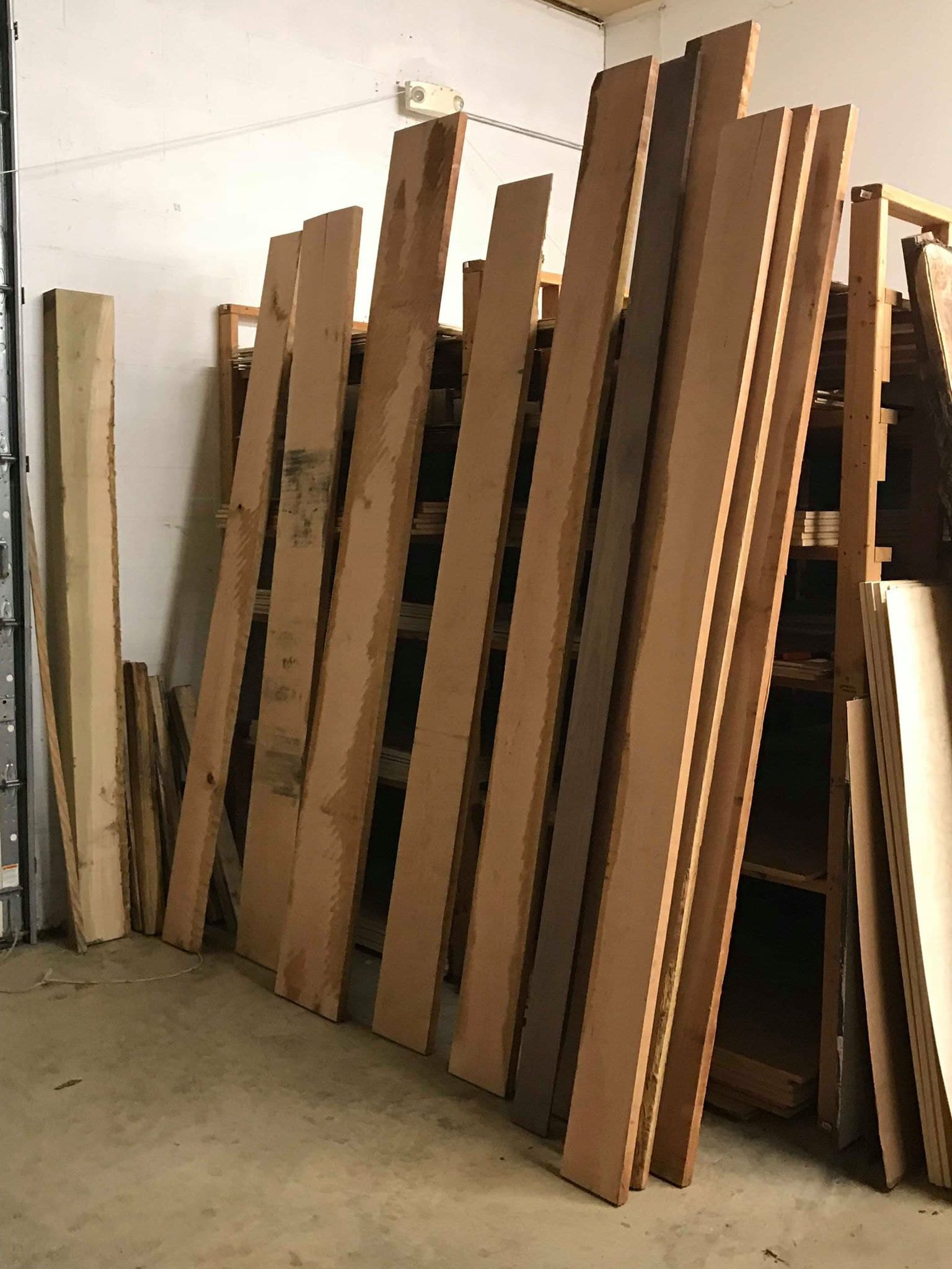 Truck load of wood