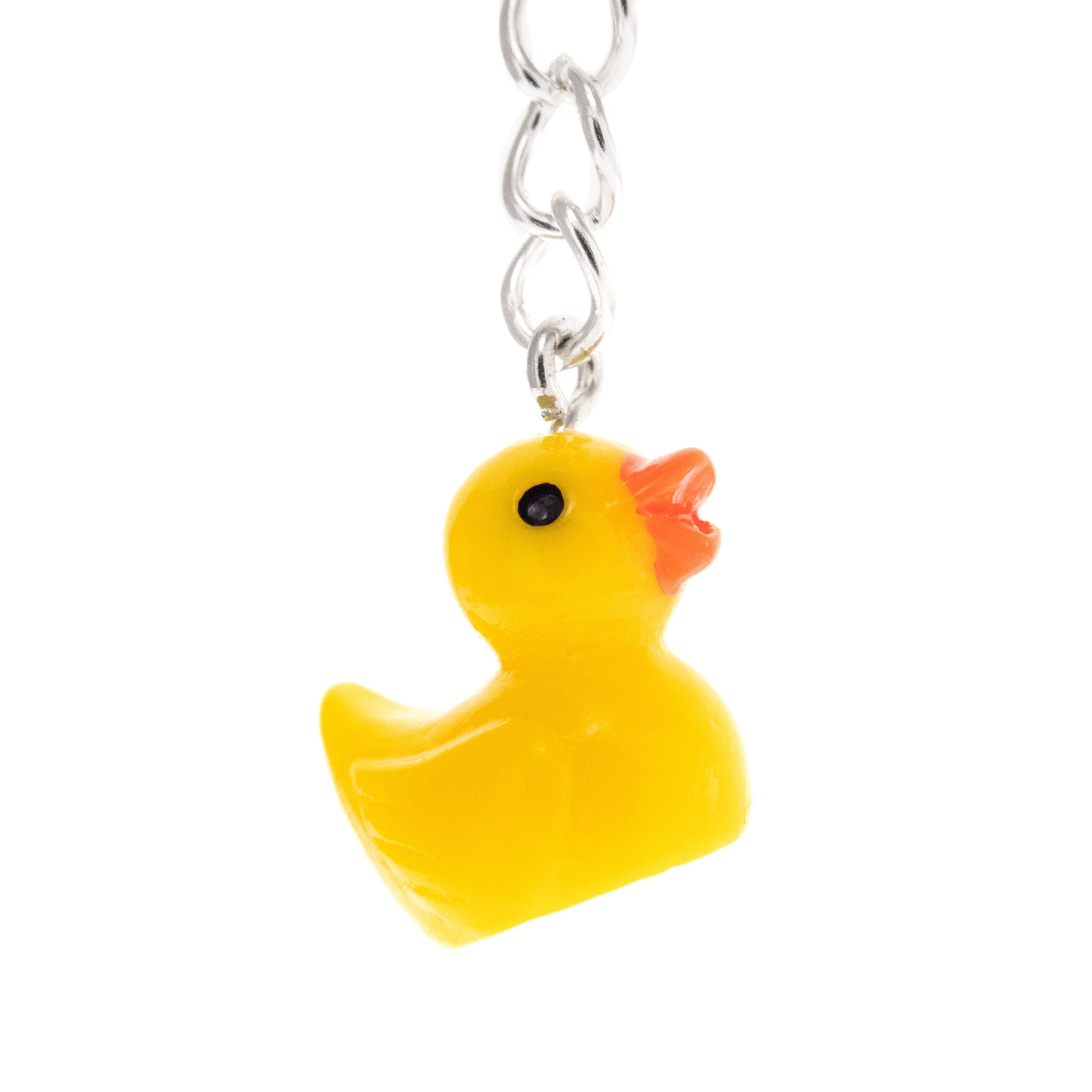 Programming Rubber Duck Debugging keychain