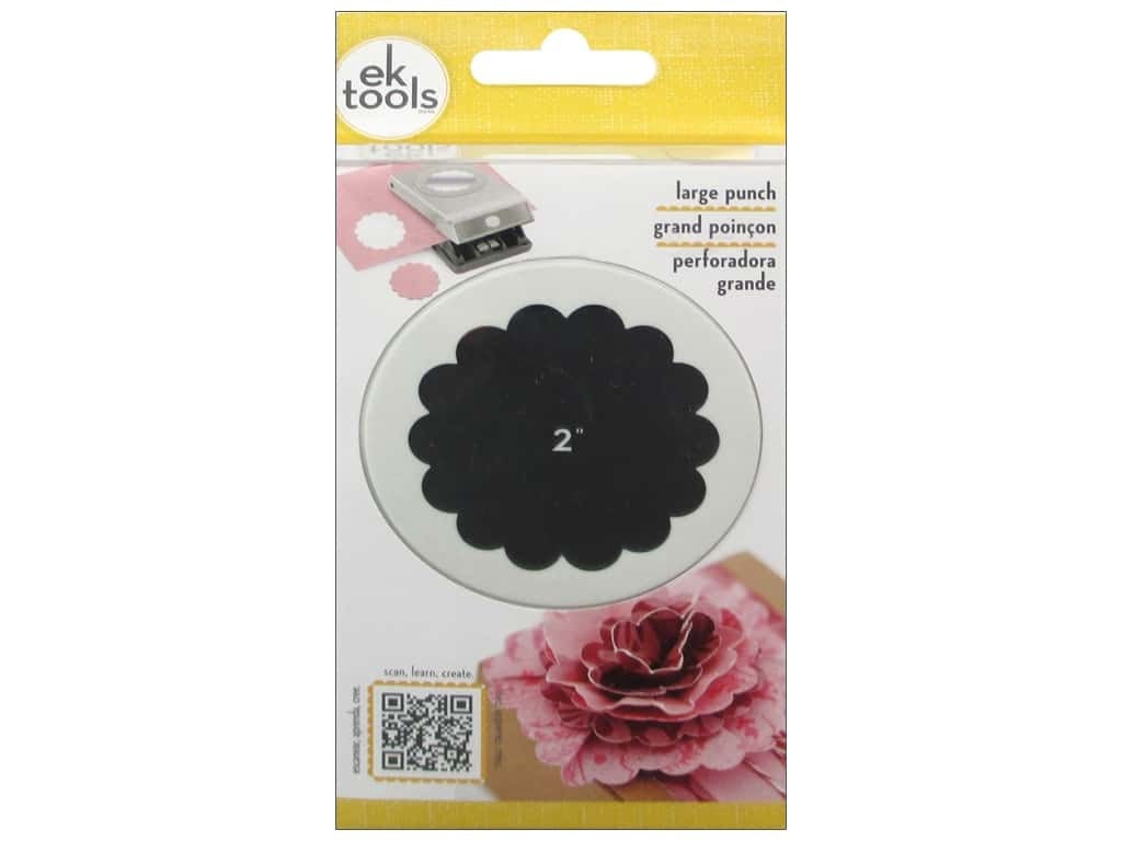EK Tools 2 scallop circle punch