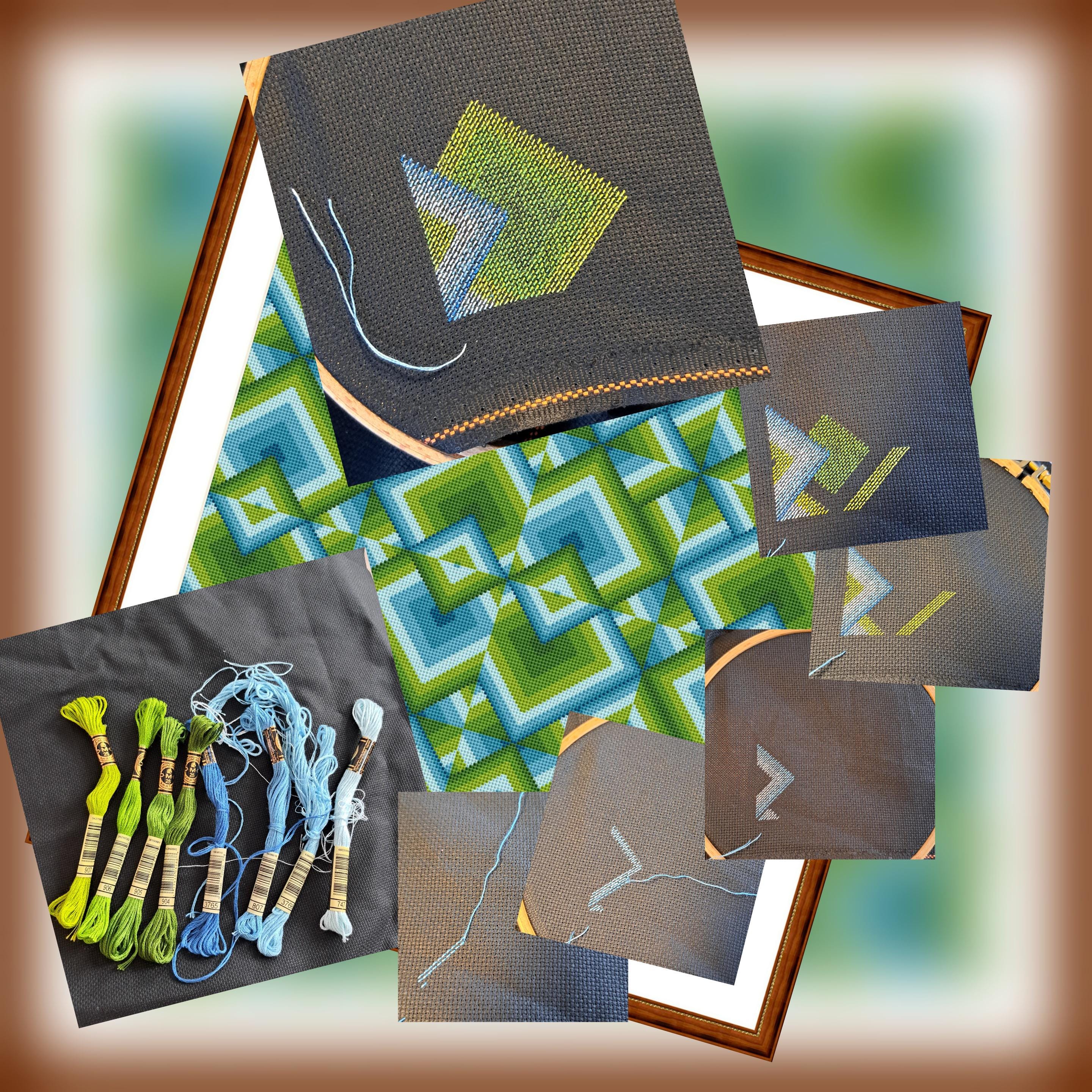 Collage Patchworkmuster